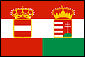 Drapeau de l'empire austro-hongrois 1869-1918