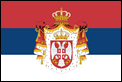 Drapeau du Royaume de Serbie