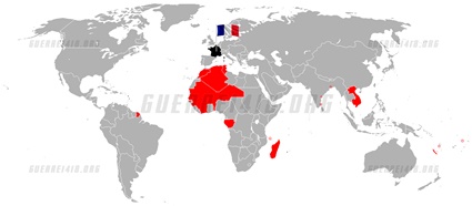 La France et ses colonies en 1914