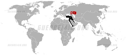 L'Empire ottoman en 1914