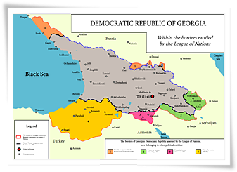 République de Géorgie en 1918