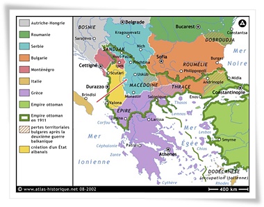 Le Royaume de Serbie en 1914