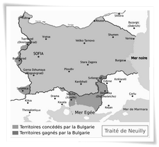 Les nouvelles frontières de la Bulgarie
